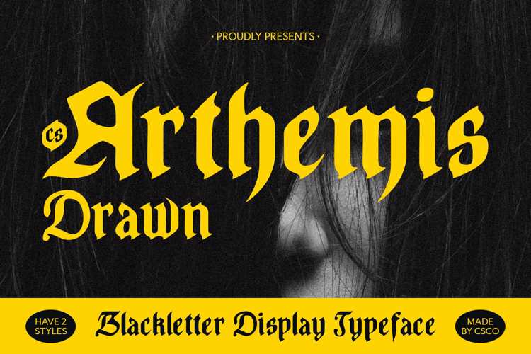 Preview of CS Arthemis Drawn Font