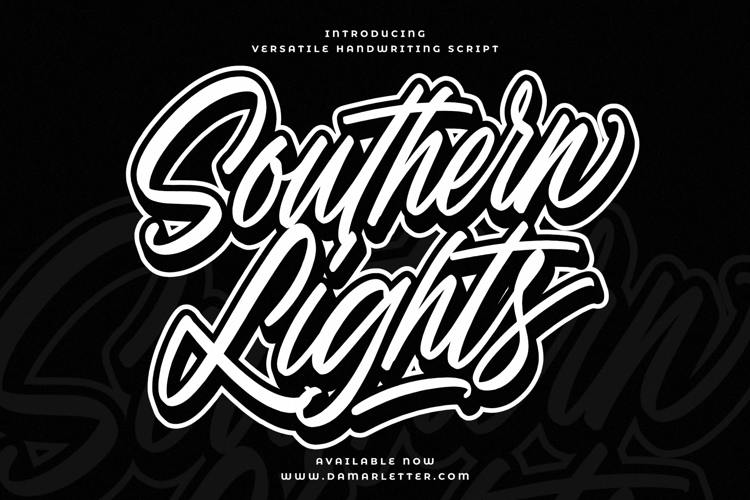 Southern Lights Font