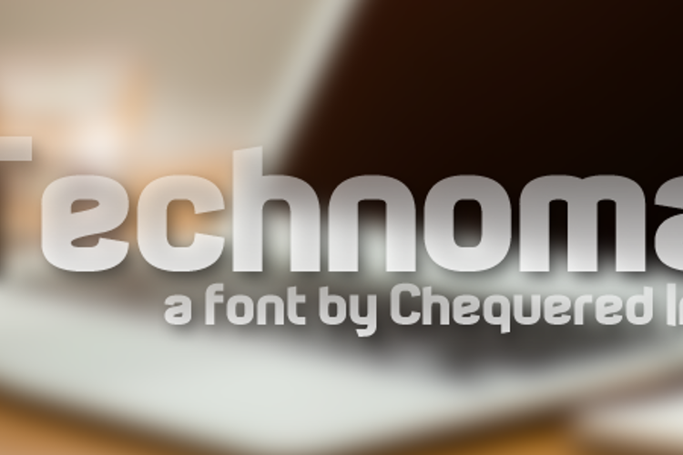 Technoma Font