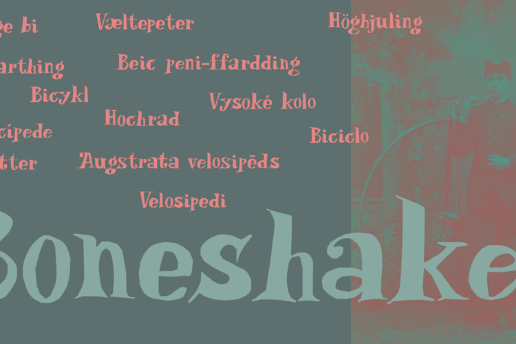 Boneshaker Font