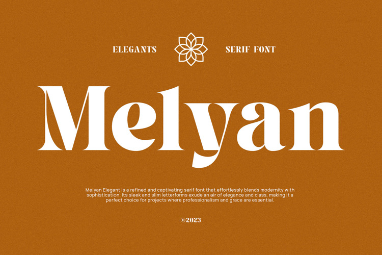 Preview of Melyan Font