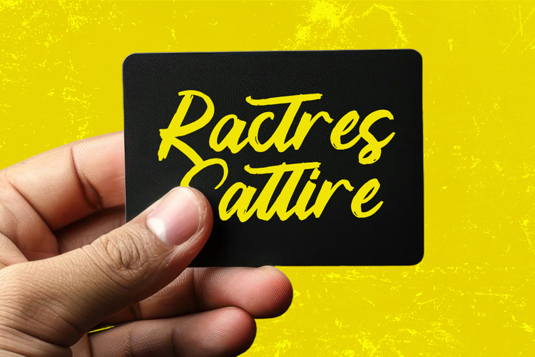 Preview of Highlag Theflora VERSION Font