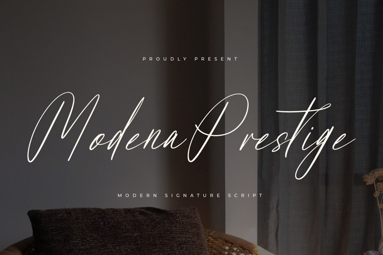 Modena Prestige VERSION Font