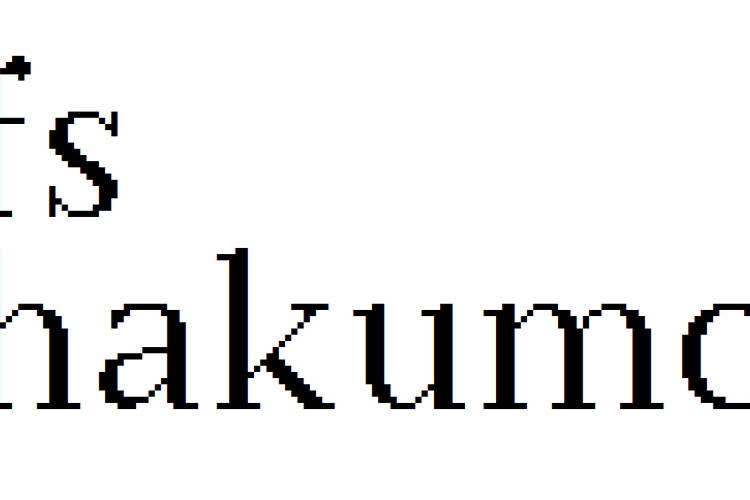 Preview of fs hakumo Font