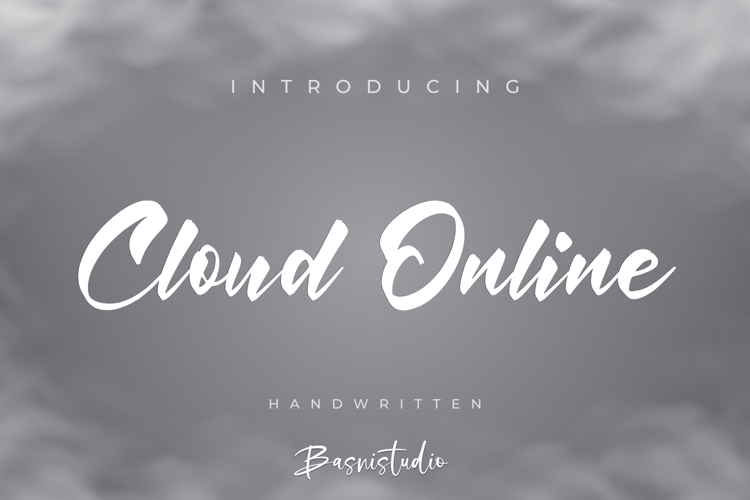 Cloud Online Font