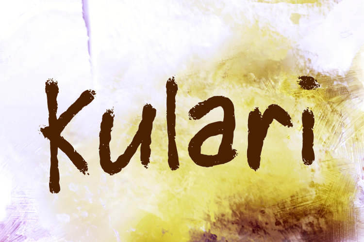 K Kulari Font