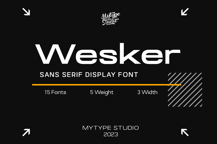 Wesker Font