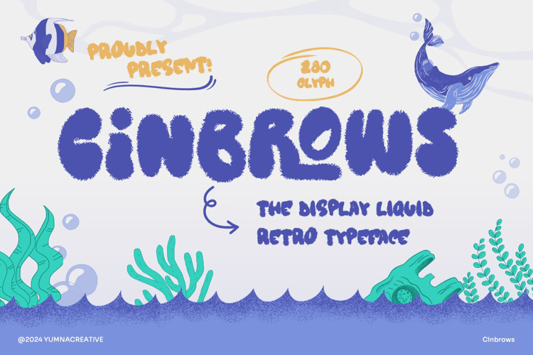 Cinbrows Font