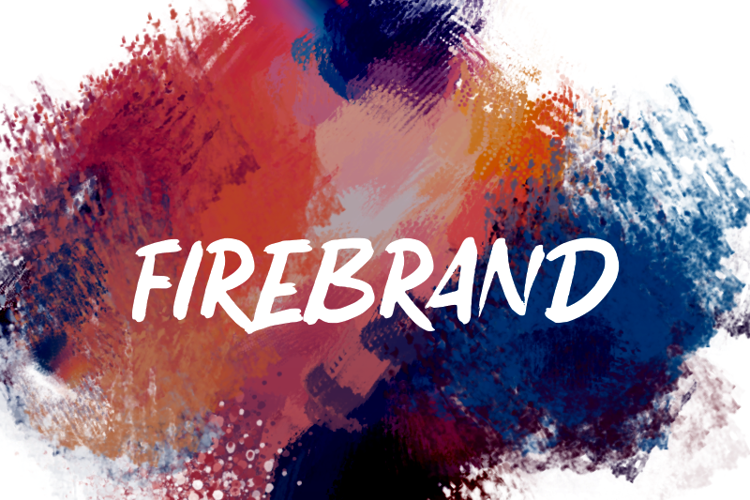 f Firebrand Font