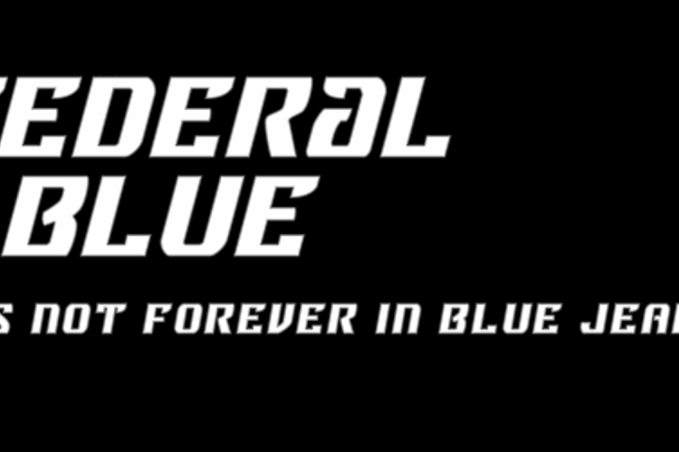 Federal Blue Font