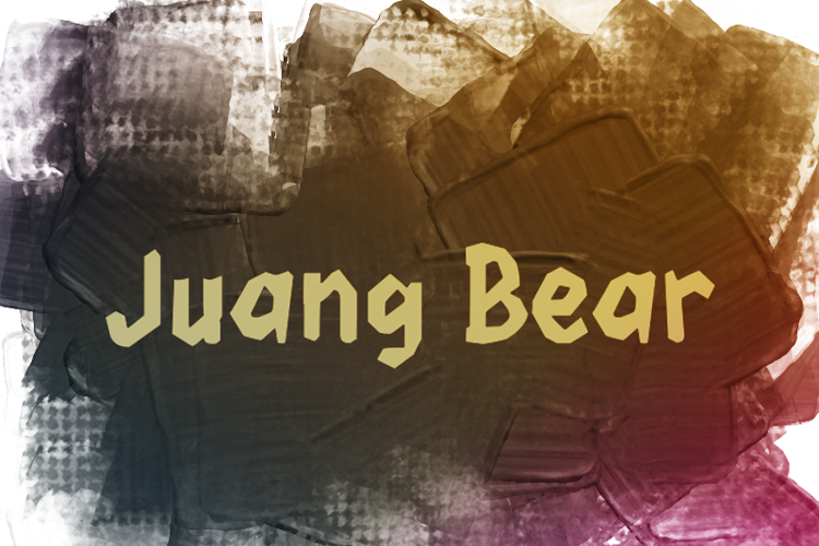 j Juang Bear Font