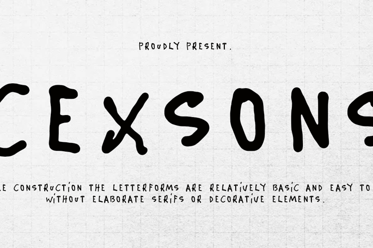 Cexsons Font