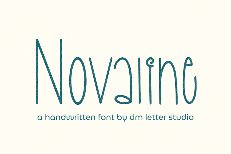 Preview of Novaline Font