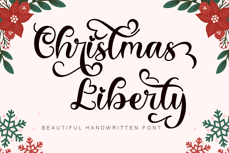 Preview of Christmas Liberty Font