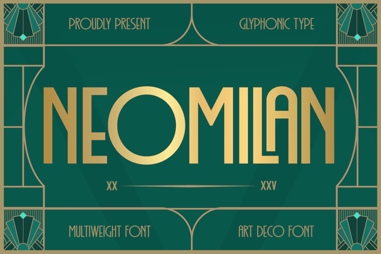 Preview of GC Neomilan Font