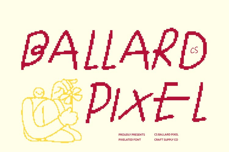 Preview of CS Ballard Pixel Font