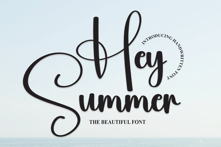 Hey Summer Font