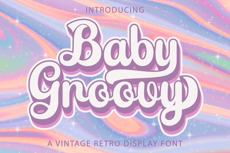 Preview of Baby Groovy Font