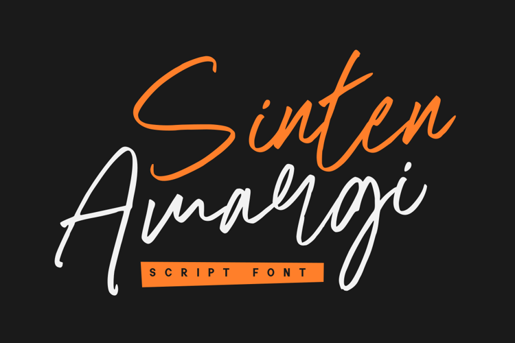 Sinten Amargi Font