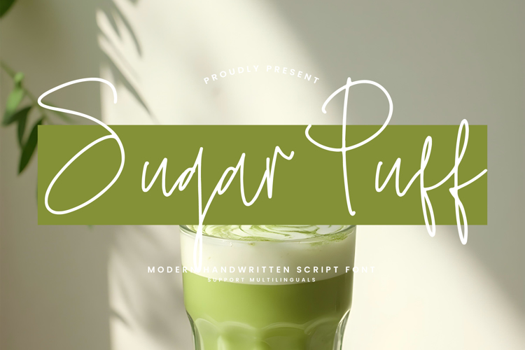 Preview of Sugar Puff Font