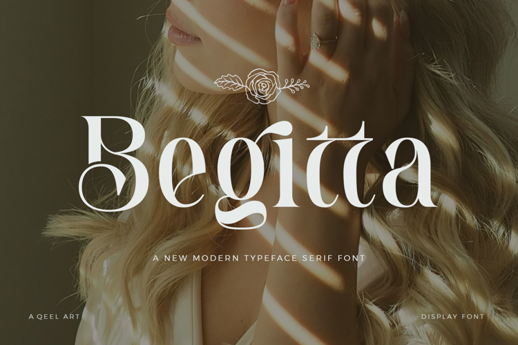 Preview of Begitta Font