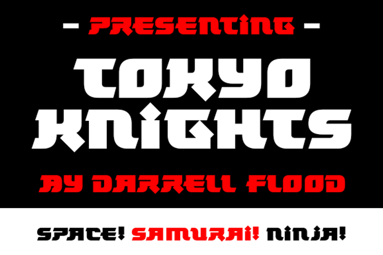 Tokyo Knights Font