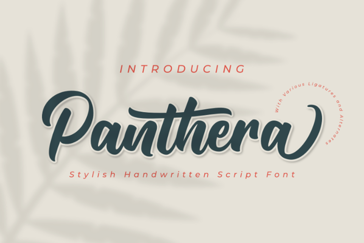 Preview of Panthera Font