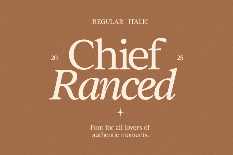 Preview of GC Chief Ranced Font