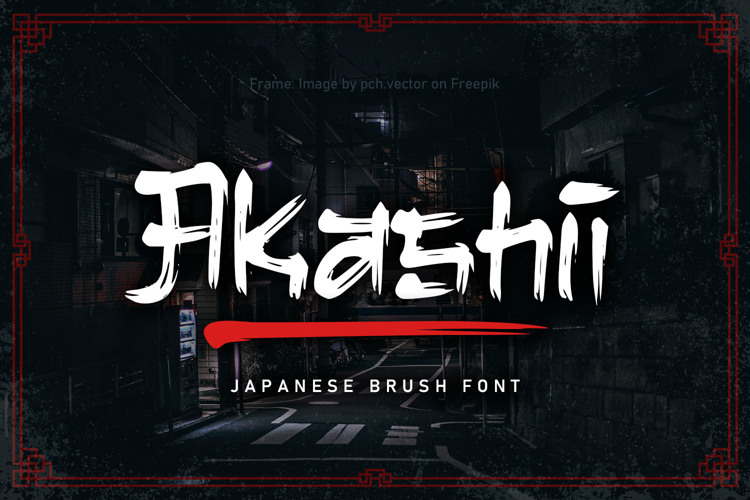 Akashii Font