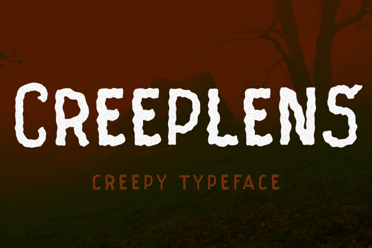 Creeplens Font