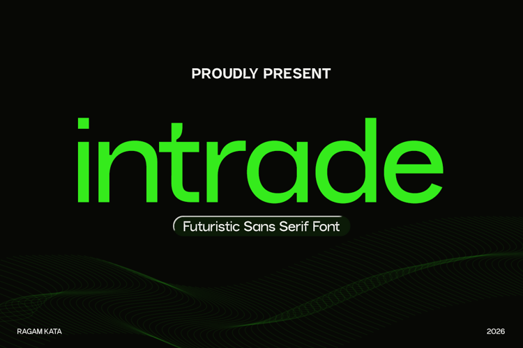 Preview of Intrade Font