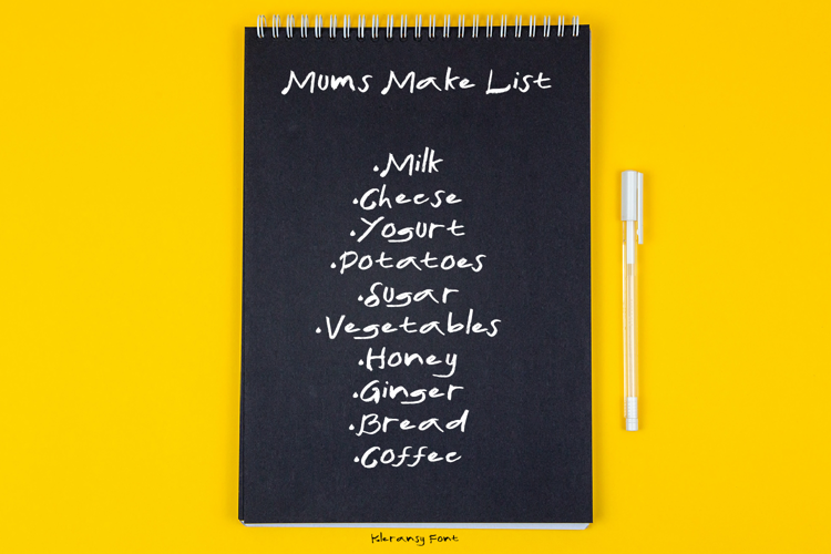 Preview of Kleransy Font