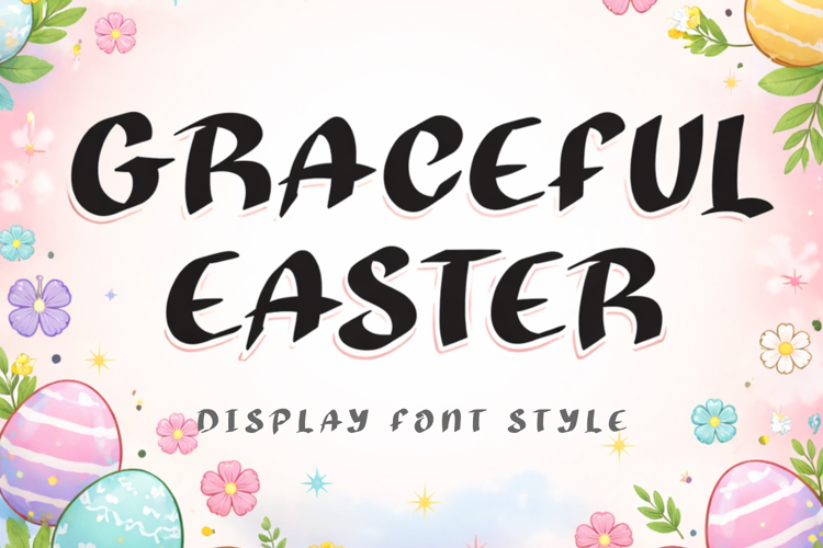 Preview of Graceful Easter Font