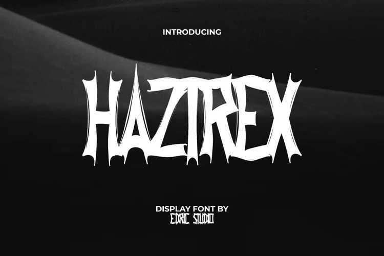 Haztrex Font