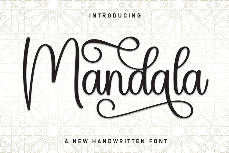 Preview of Mandala Font