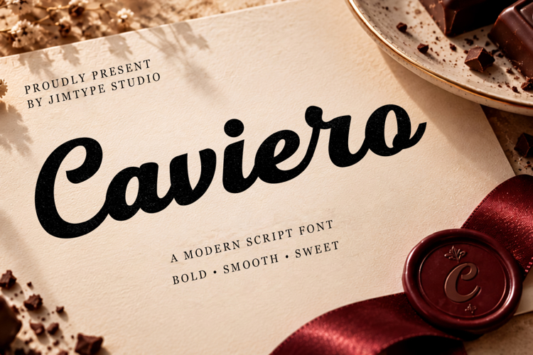 Preview of Caviero Font
