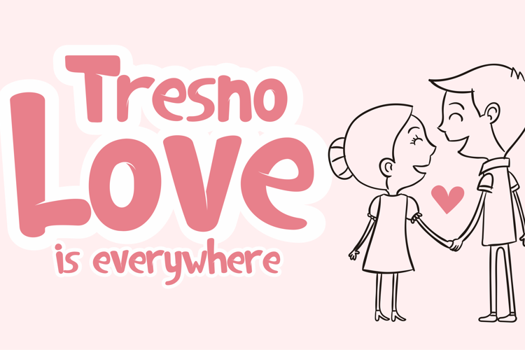 Tresno is love Font