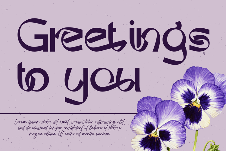 Preview of Endlessly Aesthetic Font