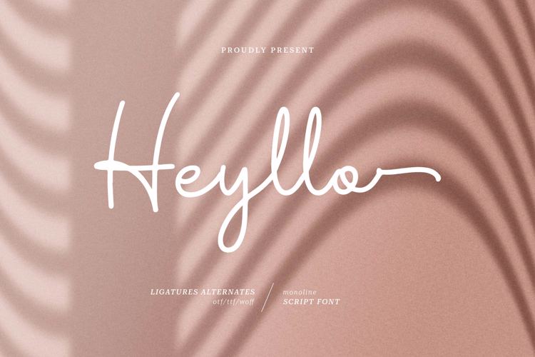 Heyllo Font