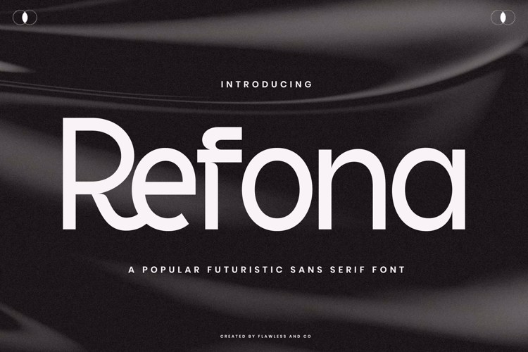 Preview of Refona Font