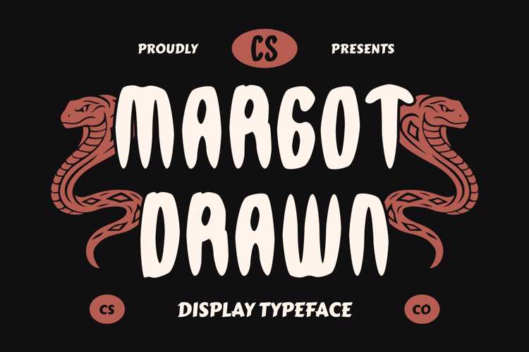 Preview of CS Margot Drawn Font