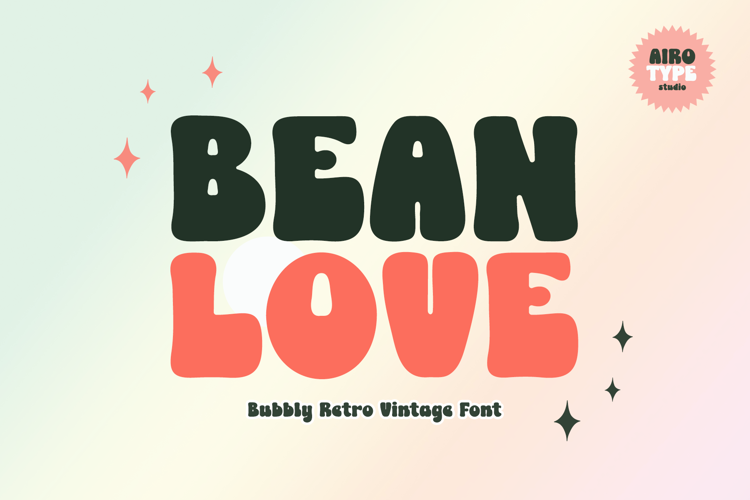Preview of Bean Love Font