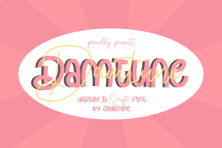 Damtune Script Font