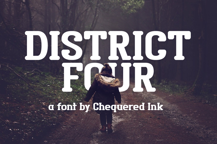 District Four Font
