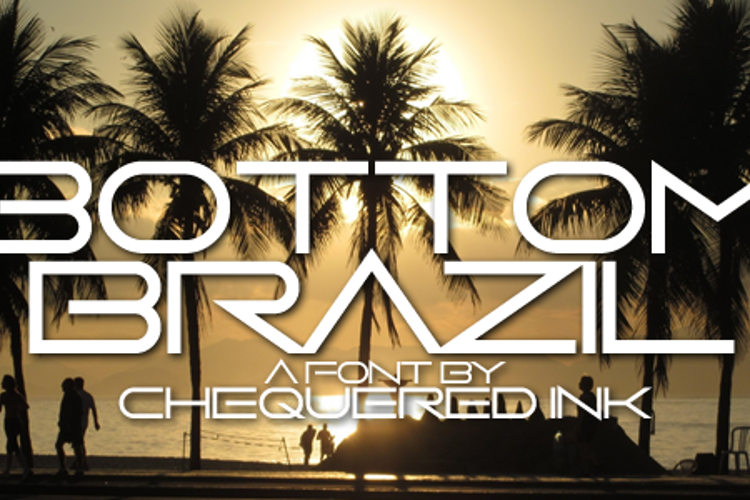 Bottom Brazil Font