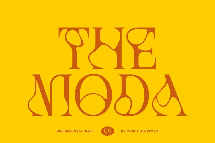 Preview of CS Moda Font
