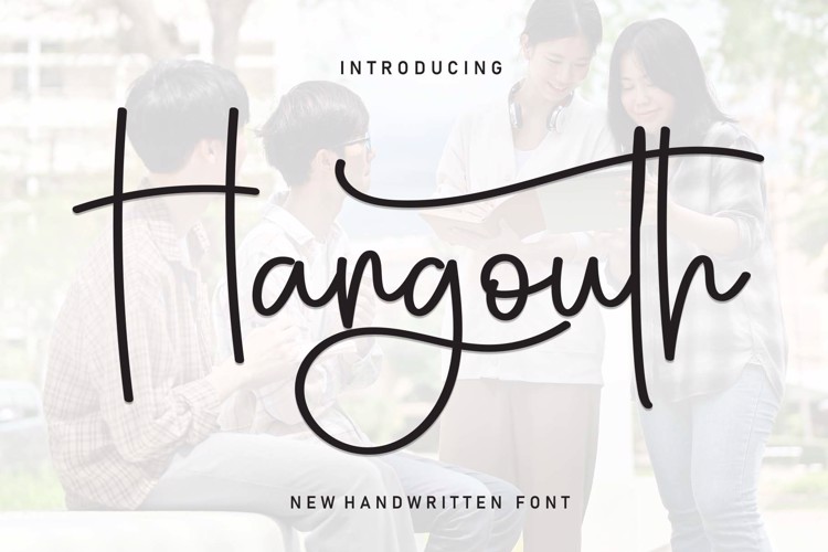 Hangouth Font