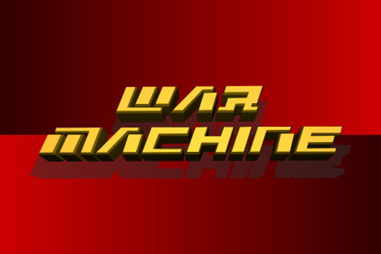 War Machine Font