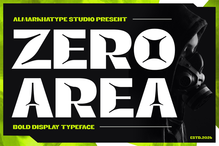 Preview of Zeroarea Font