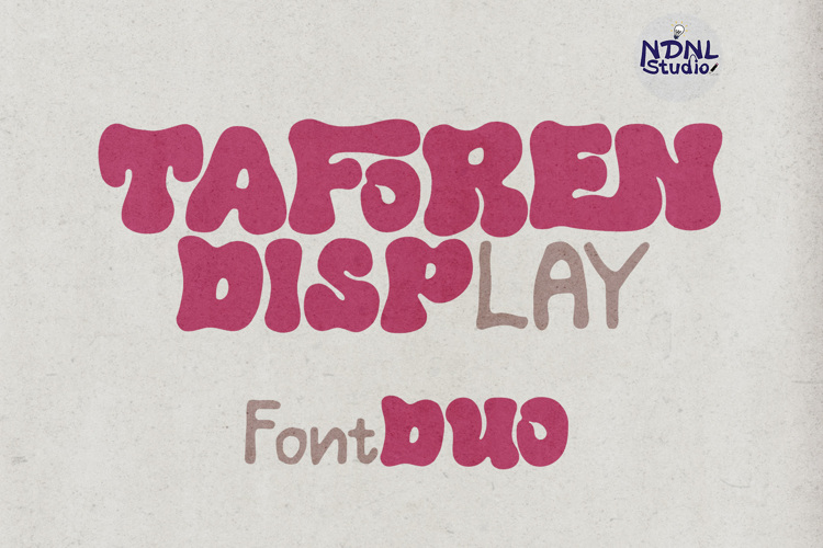 Preview of Taforen Retro Font